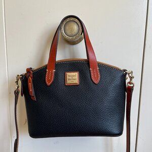 Dooney & Bourke Pebble Grain Leather Bag Black